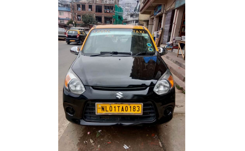 Taxi snatched at gunpoint in Kohima district